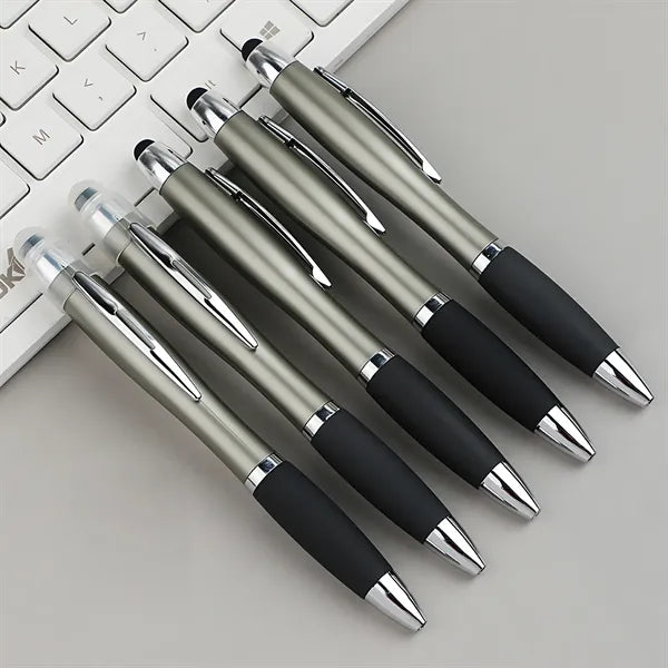 Touch Screen Pen Advertising Ballpoint With Led Light