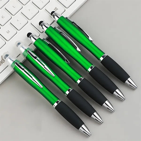 Touch Screen Pen Advertising Ballpoint With Led Light