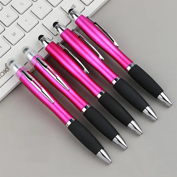 Touch Screen Pen Advertising Ballpoint With Led Light