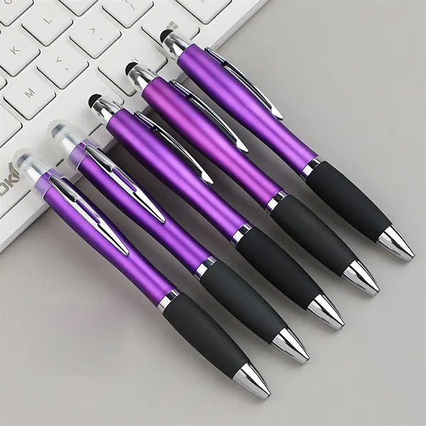 Touch Screen Pen Advertising Ballpoint With Led Light