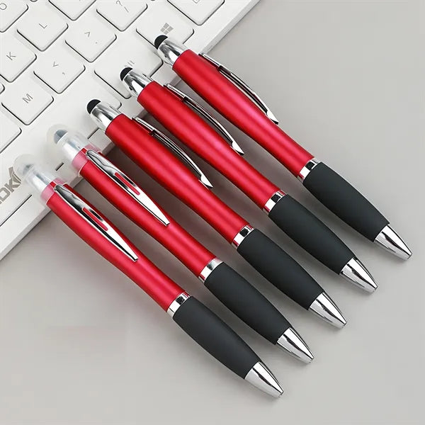 Touch Screen Pen Advertising Ballpoint With Led Light