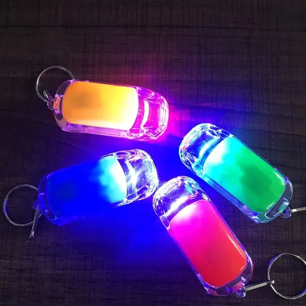 Led Mini Car Keychain