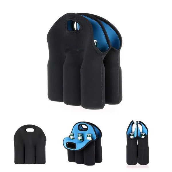 6 Pack Bottle Can Carrier Tote