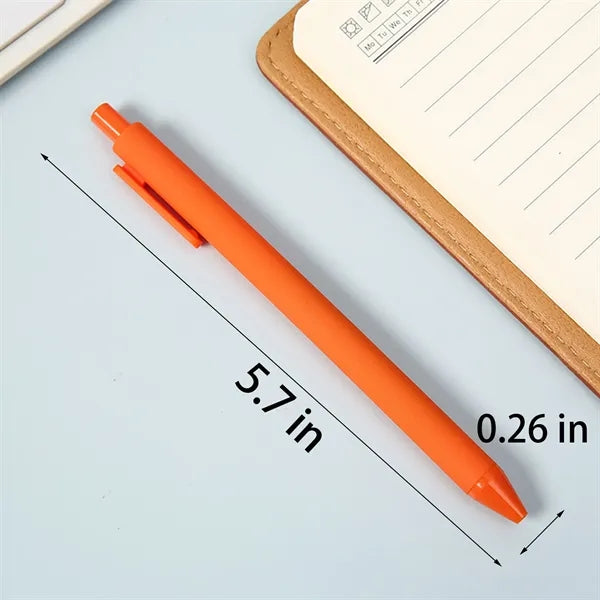 Colored Retractable Gel Pens School Supplies Quick Dry Ink