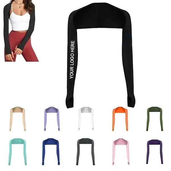 Cooling Shawl Arm/Shoulder Sleeve Covered