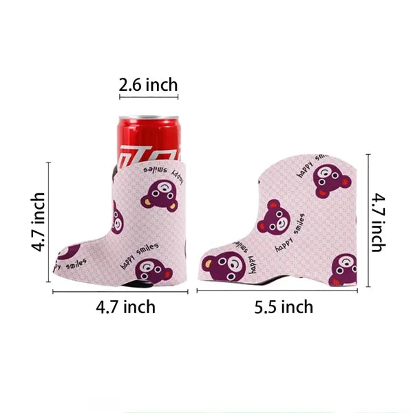 Full Color Cowboy Neoprene Can Coolie
