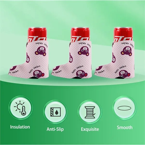 Full Color Cowboy Neoprene Can Coolie