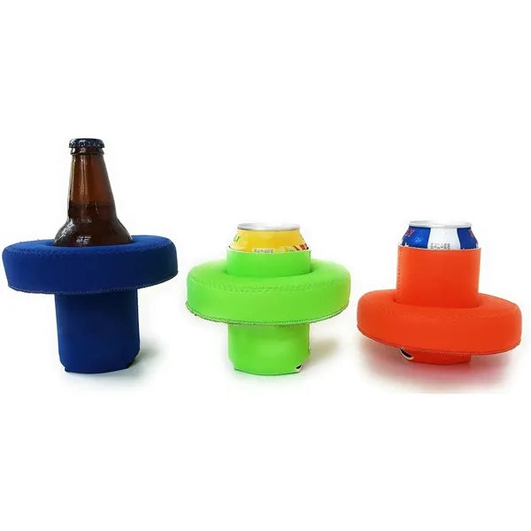 Neoprene Floating Drink Holder with Can Sleeves