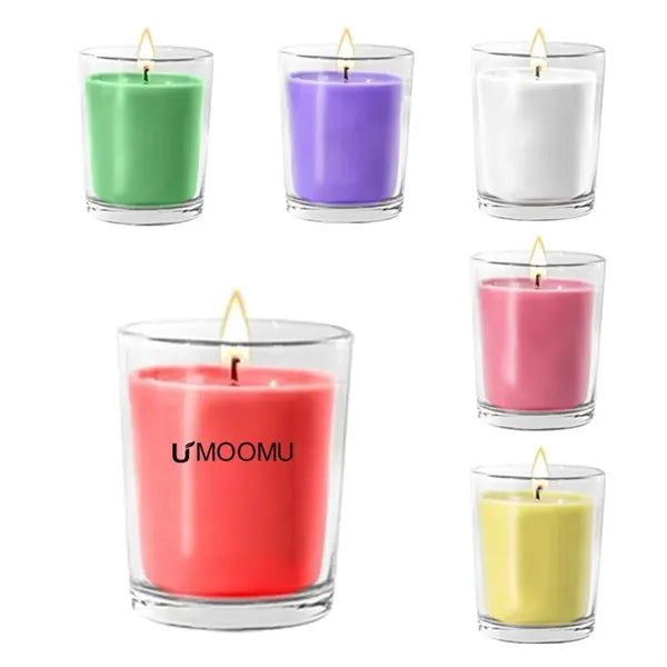 Aromatherapy Soy Wax Glass Jar Candle