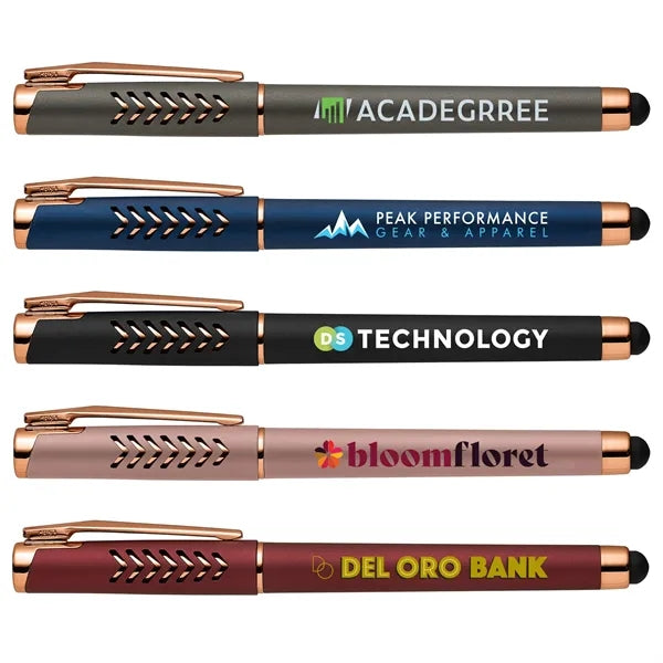 Hollywood Rose Gold Gel Pen w/Stylus - ColorJet