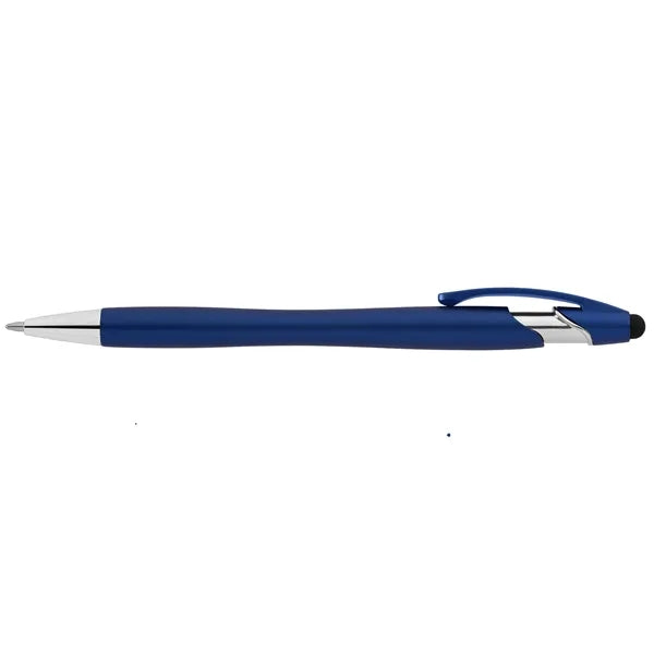 La Jolla Recycled Pen w/ Stylus + Anti-Fraud Ink - ColorJet