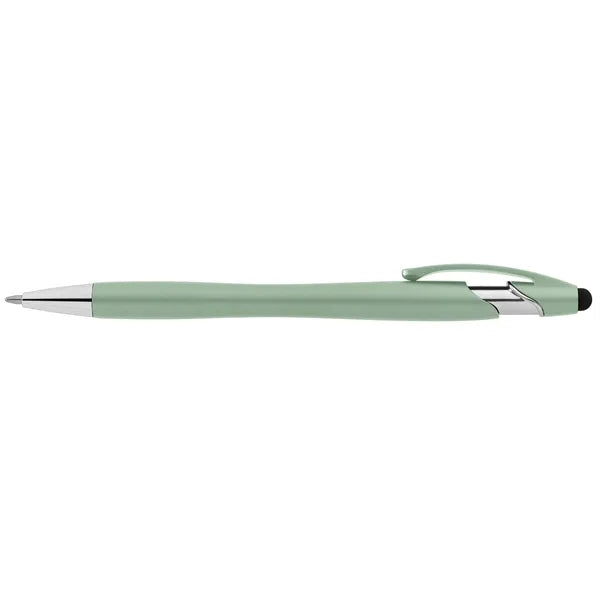 La Jolla Recycled Pen w/ Stylus + Anti-Fraud Ink - ColorJet