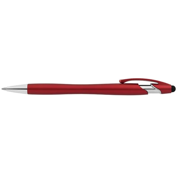 La Jolla Recycled Pen w/ Stylus + Anti-Fraud Ink - ColorJet
