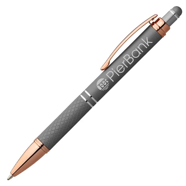 Phoenix Softy Rose Gold Gel Pen with Stylus