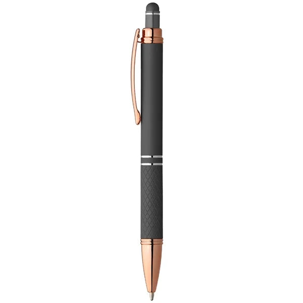 Phoenix Softy Rose Gold Gel Pen with Stylus