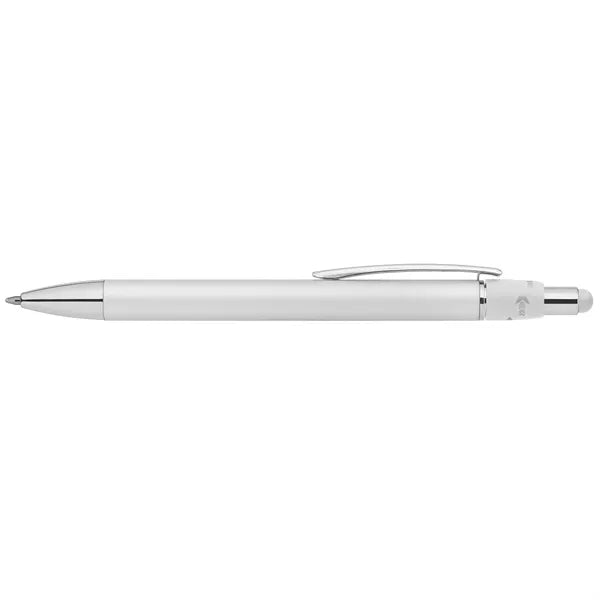 Orbit Spinner Chrome Metal Pen with Stylus