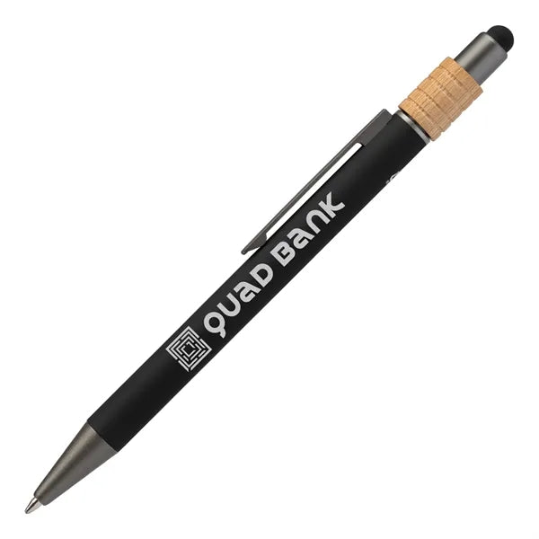 Reborn Spinner Recycled Aluminum Pen with Stylus