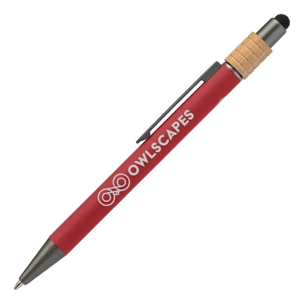 Reborn Spinner Recycled Aluminum Pen with Stylus