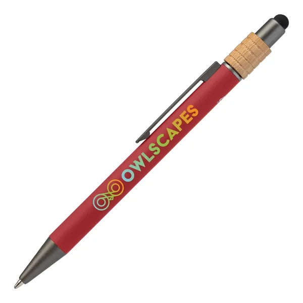 Reborn Spinner Recycled Aluminum Pen with Stylus