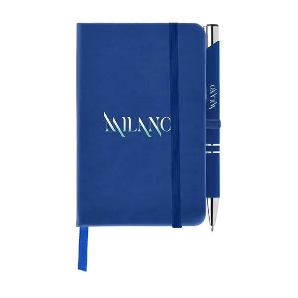 Miller Notebook & Tres-Chic Softy Pen Gift Set - ColorJet