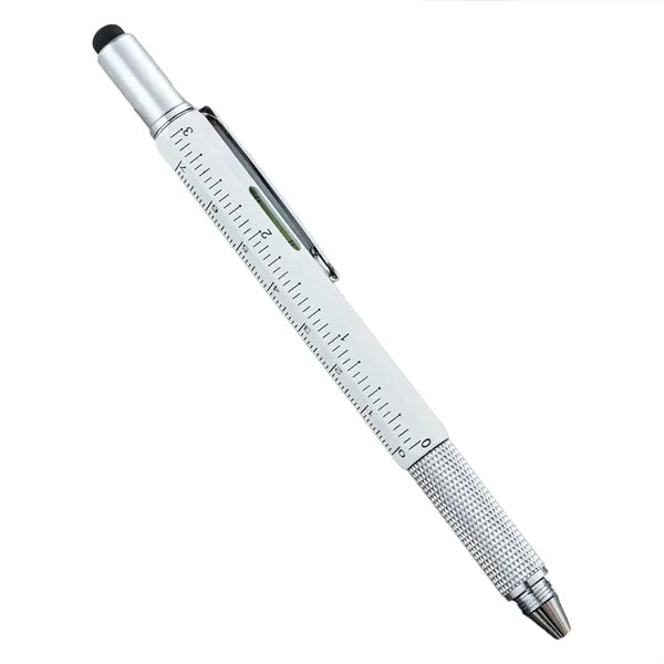 6-in-1 Multi-Tool Pen Ultimate Ruler Stylus Flat Water-Based