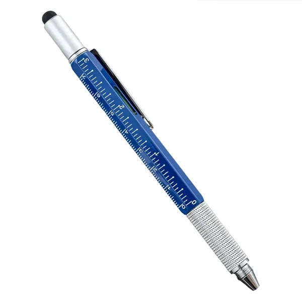 6-in-1 Multi-Tool Pen Ultimate Ruler Stylus Flat Water-Based
