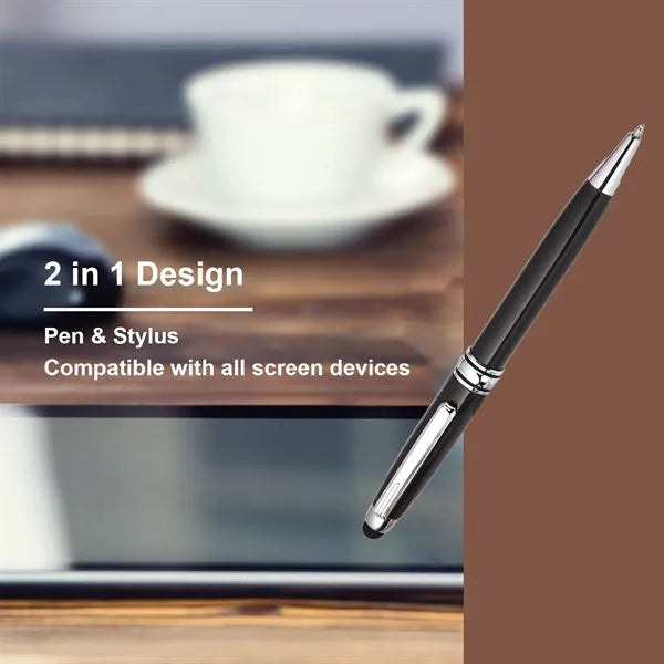 Ballpoint Pen with Stylus Tip