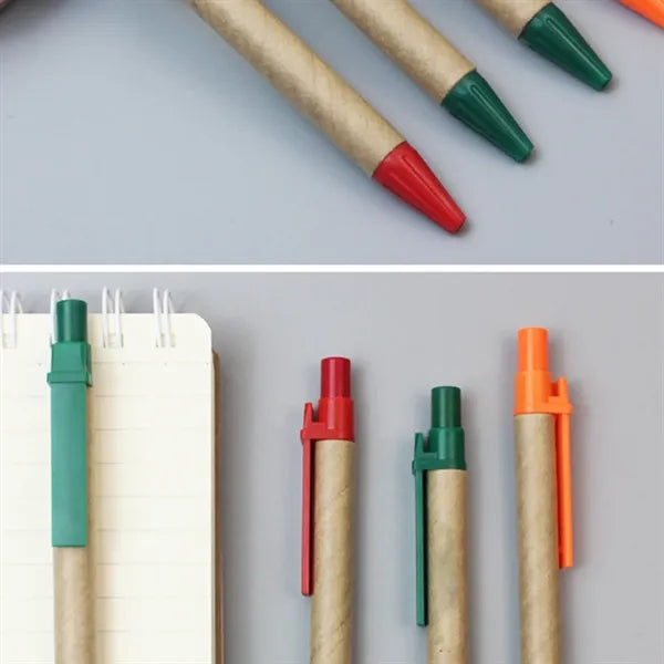 Ballpoint Pen Recycled Paper Kraft Environmental protection