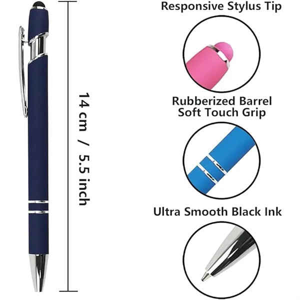Ballpoint Pen with Stylus Tip
