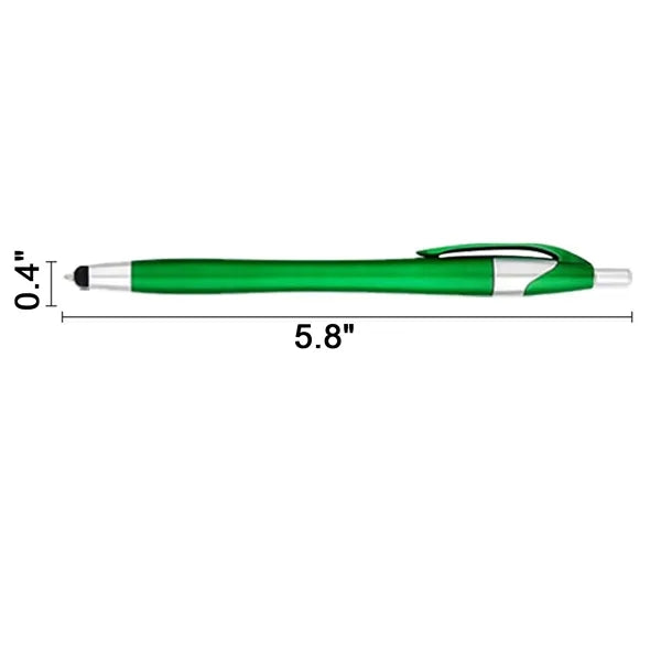 2-in-1 Click Ballpoint Pen and Stylus