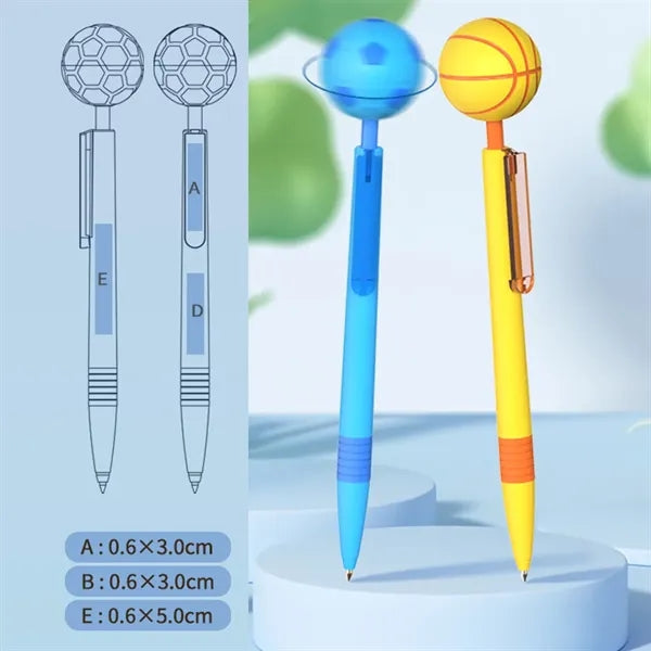 Decompression Football Office Favors School Ballpoint Pens