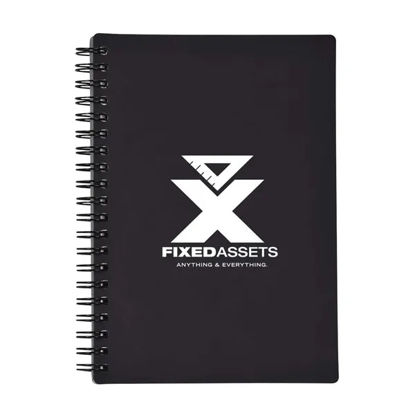 Eco Rubber Spiral Notebook