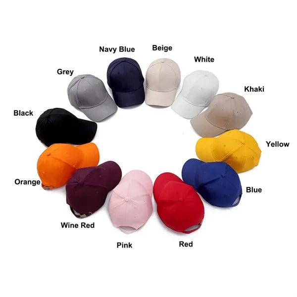 Unisex Classic Cotton Baseball Cap