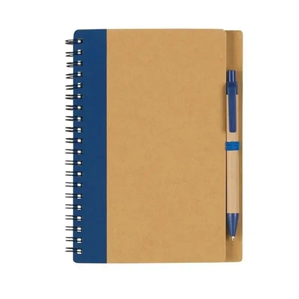 Full Color Eco Friendly Notebook With Pen