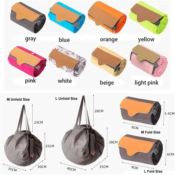 Foldable Large Wide Expand Shopping Bag