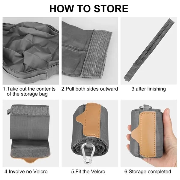 Foldable Large Wide Expand Shopping Bag