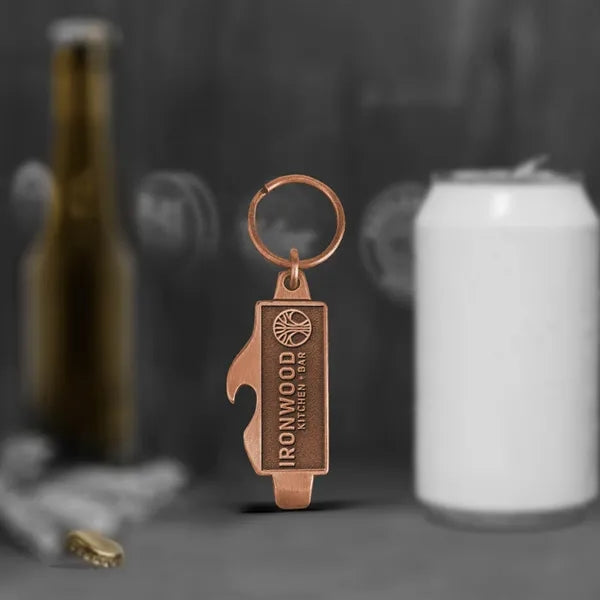 2 in 1 Can and Bottle Key Chain Opener (Classic)