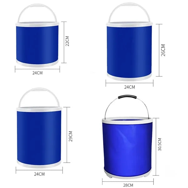 13 Liters Collapsible Outdoor Bucket