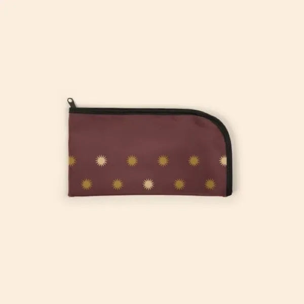 Curved Zipper Bag Ln 10.5x5.5