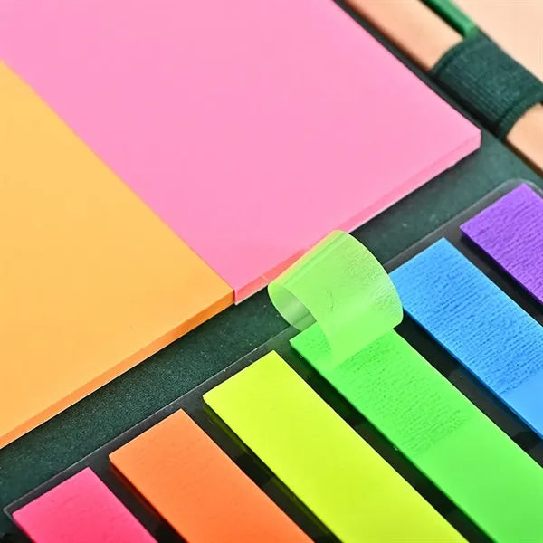 Lined Spiral Notebook Cover Notepad with Pen