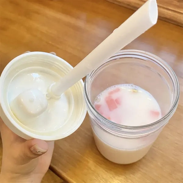 29 OZ Simple Straw Plastic Cup