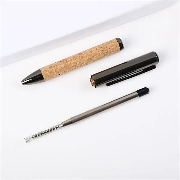 Cork-Bodied Metal Ballpoint Personlized Eco friendly Gifts