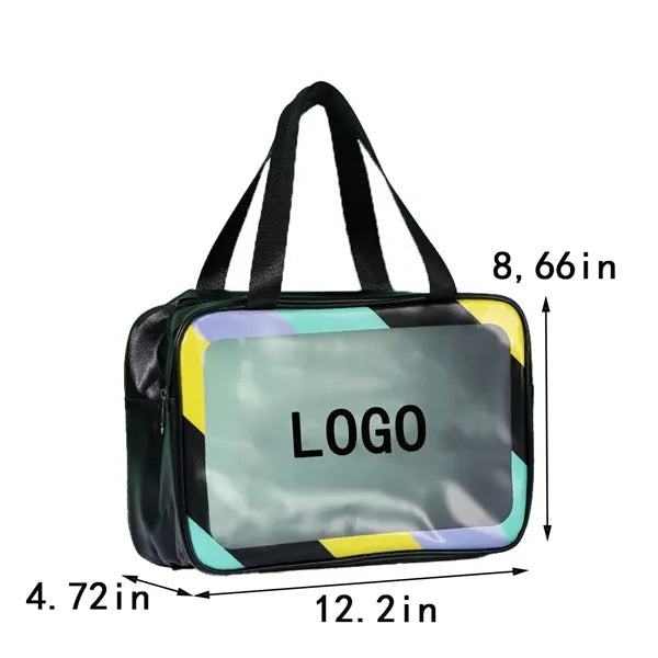 Portable Clear Handheld Waterproof Wash Bag