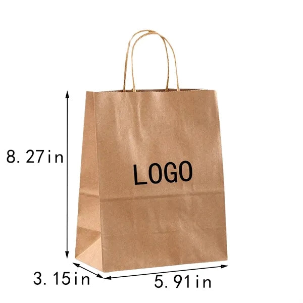 Thickened High-Grade Portable Kraft Paper Bag