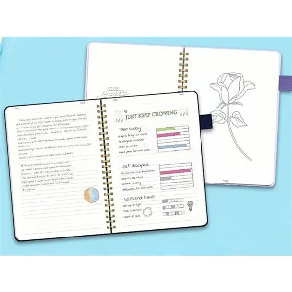 Recycled Kraft Paper Cover Journal With Pen