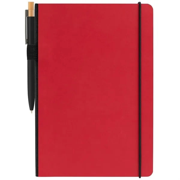 Recycled Kraft Paper Cover Journal With Pen