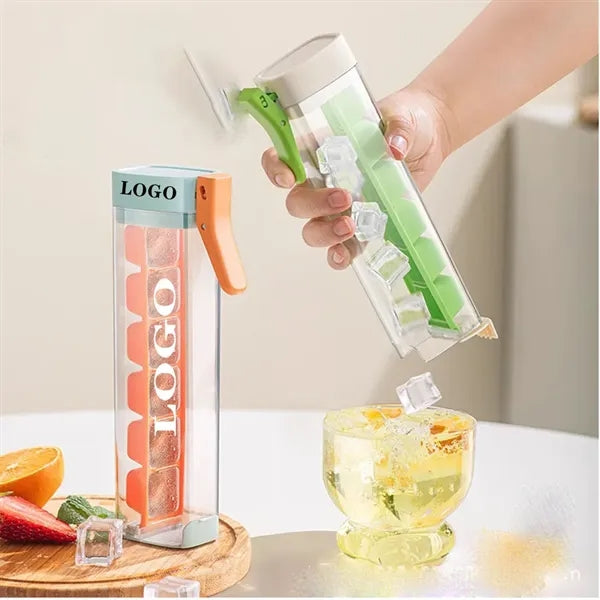 Hand Pressed Drop Ice Cube Off Storage Box Mold