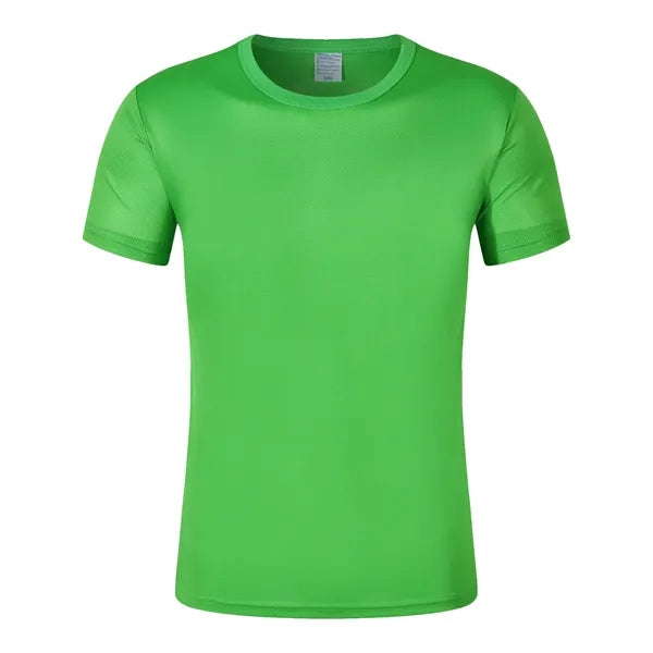 Athletic Quick Dry Tee Shirt Work Clothes Short Sleeve