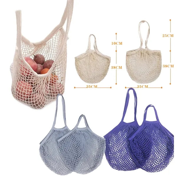 Mesh Organic Shopping Grocery Tote Hand Bag