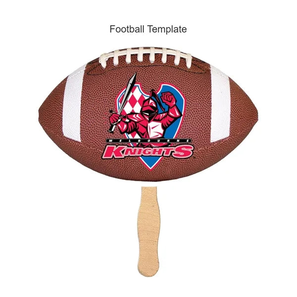 Deluxe Handheld Shaped Paper Fan
